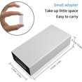 thumbnail image 5 of Paquete de 2 adaptadores USB C a USB 3.0 (negro), USB 3.1, USB 3.0 hembra a USB C hembra, compatible con iPhone 11, Google Pixel, Samsung Galaxy S20, Huawei, Moto, 5 of 5