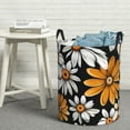 thumbnail image 6 of Gaeub Yellow White Daisy Pattern Dirty Clothes Storage Basket, Toy Storage Bin for Storing Clothing, Diapers, Toys-Medium, 6 of 6