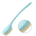 thumbnail image 4 of Advancent Cepillos para el cuerpo del baño Cepillos de cerdas de nailon para baño de mango largo Masajeador exfoliante Herramienta de Suministros de limpieza para el hogar azul, 4 of 6