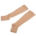 thumbnail image 3 of Calf Compression Sleeve, 1Pair Elastic Sports Open Toe Compression Socks Zipper AntiSlip Foot Protective Sleeves Compression Leg Sleeve For Women Men, 3 of 8