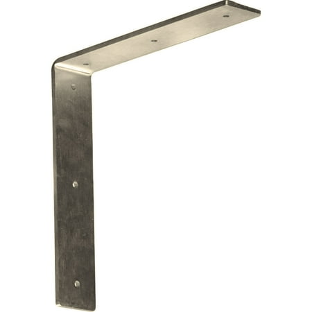 

Ekena Millwork 2 W x 10 D x 10 H Hamilton Bracket Stainless Steel (4-Pack)