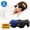 BLACK & Blue, variant on 3 Pack Eye Masks for Sleeping: Full Light Blocking Sleep Mask - Soft 3D Contoured Fit with Zero Pressure Comfort for Women & Men
