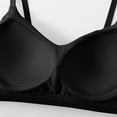 thumbnail image 4 of Ashirexll Tshirt Bras for Women, Wireless Bras for Women, Ladies' Non Magnetic and Non Rim Gathered Bra with Thin Cup and Adjustable Lace Bra Underwear, 4 of 5