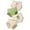 Green, variant on WhouRiu Toddler Girl' Underwear Elastic Waist Breathable Cotton Panties Kids Super Value Soft Cozy Briefs,4-Pack Green,Size 3-4