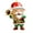 2, variant on Shoreew Santa Claus Christmas Ornament Cute Santa Plays Guitar/Sax/Trumpet Musical Instrument Acrylic Ornament for Christmas Tree Home Party Decor