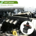 thumbnail image 2 of Sensor de Presión Absoluta del Colector MAP Único para OPEL Astra G Coupe (T98) 2000-2005 No.5WY2501A 1 Pcs, 2 of 6