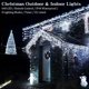 thumbnail image 2 of Luces navideñas YiY-Lunneo 640 LED, 20 m, 8 modos, color blanco frío, 2 of 7