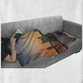thumbnail image 6 of London Soft Flannel Fleece Blanket, Fairy View of Big Ben and Houses of Parliament at Dusk in London British Urban Town, Cozy Plush for Indoor and Outdoor Use, 70" x 90", Multicolor, by Ambesonne, 6 of 6