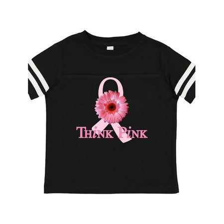 

Inktastic Think Pink Breast Cancer Gift Toddler Boy or Toddler Girl T-Shirt
