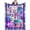 Purple Dancer, variant on Christmas Throw Blanket Merry Christmas Bliss Gnome Gifts Blankets Grey Ultra Soft Cozy Warm Fleece Flannel Xmas Tree Dwarf Snowflake Throws for New Year Winter Party Sofa Couch Bed Decor, 50x60