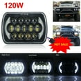 thumbnail image 6 of 1pcs 400W 7x6" 5x7" LED Headlight Hi Lo Beam DRL For Chevrolet Jeep Cherokee XJ, 6 of 10