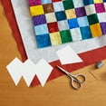 thumbnail image 4 of 100pcs Paper Quilting Templates For Diy Patchwork Blank Paper Template Patterns Sewing Accessories For Beginners Patchwork Crafting Tools, 4 of 6