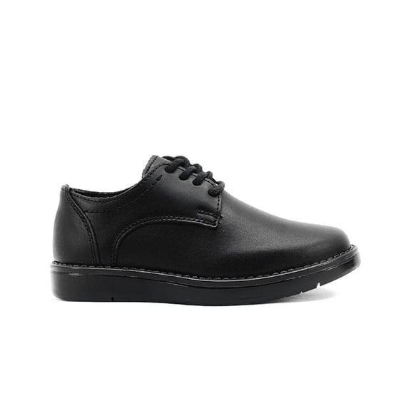 Zapato Escolar Oxford Para Niño Chabelo Negro De Piel negro 15.5
