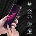thumbnail image 2 of Protector de pantalla Orzero de cristal templado T-Mobile REVVL V+ 5G, 2 of 6