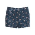 thumbnail image 5 of Letdown Women's Sequin Mini Shorts Stars Sparkly Micro Shorts Y2k Low Rise Rave Outfits Trendy for Club Hot Pants (Blue, M), 5 of 9
