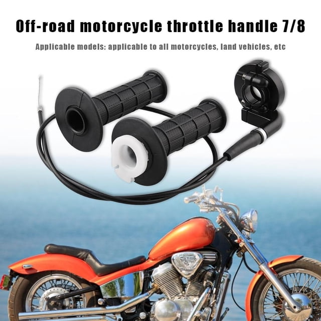Mango de Acelerador Giratorio Ndcxsfigh + Cable para 7/8 50 150 250 cc Dirt Pit Bike ATV