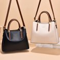thumbnail image 2 of Lady Bag Simplicity Multi-layer High Capacity Portable Handle Exquisite Clothing Matching Faux Leather Women Large Hobo Tote Bag Daily Life Use, 2 of 10