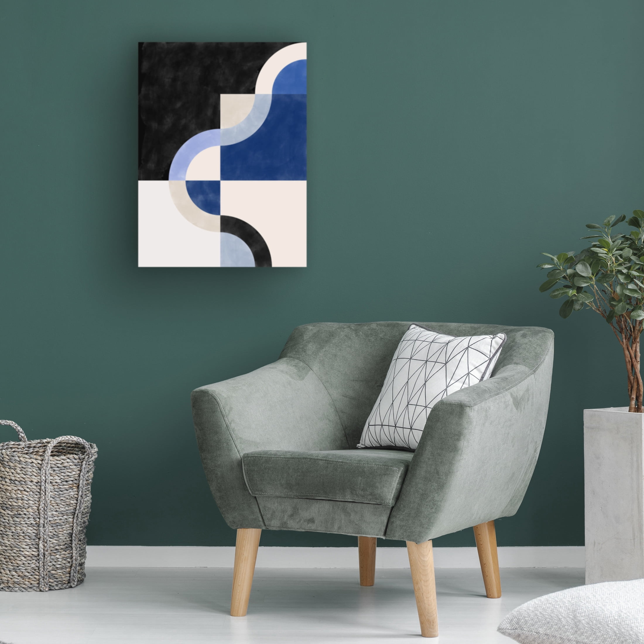 Trademark Fine Art Elena Ristova Indigo40 Canvas Wall Art