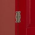 thumbnail image 6 of TMS Contemporary Four Door Vertical Wall Cabinet with Shelves, Red, 6 of 6