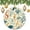 Pattern-2, variant on Ceramics Ornaments Summer Tropical Leaves Christmas Tree Ornaments Tropical Modern Green Palm Leaves Beach Coastal Xmas Tree Decorations Flat Circle Ceramic Ornament Ornament Xmas Present