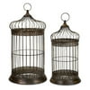 Home Decor Improvements 47126-2 Byzantine Dome Bird Cages - Set of 2