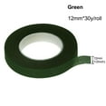 thumbnail image 2 of 5 Roll 1/2 Inch Green Floral Tapes,for Bouquet Stems Wrapping and Floral Crafts,Wedding Bouquet, Wreath Making Supplies (30Yard/Roll), 2 of 6