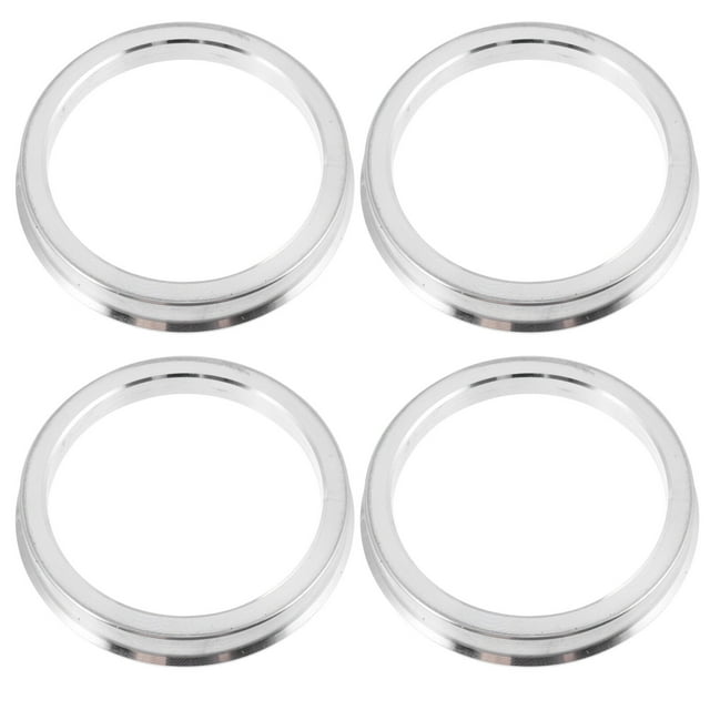 4 Pcs Accessoires de Voiture Anneau de Moyeu de Roue en Alliage d'Aluminium 67.1 à 56.1