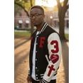 thumbnail image 5 of Heart Posture Varsity Jacket Genesis Collection by Christian Flow, 5 of 8
