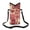 Brown and Pink - Love, variant on LedBack Highland Cattle Print Cell Phone Pouch Bag Rose Print Cellphone Purse Bag Valentine's Day Neoprene Phone Sleeve Fit Most of Smartphones