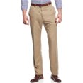 thumbnail image 1 of Pantalones casuales Haggar de microfibra para hombre color beige 36 W x 32 L, 1 of 1