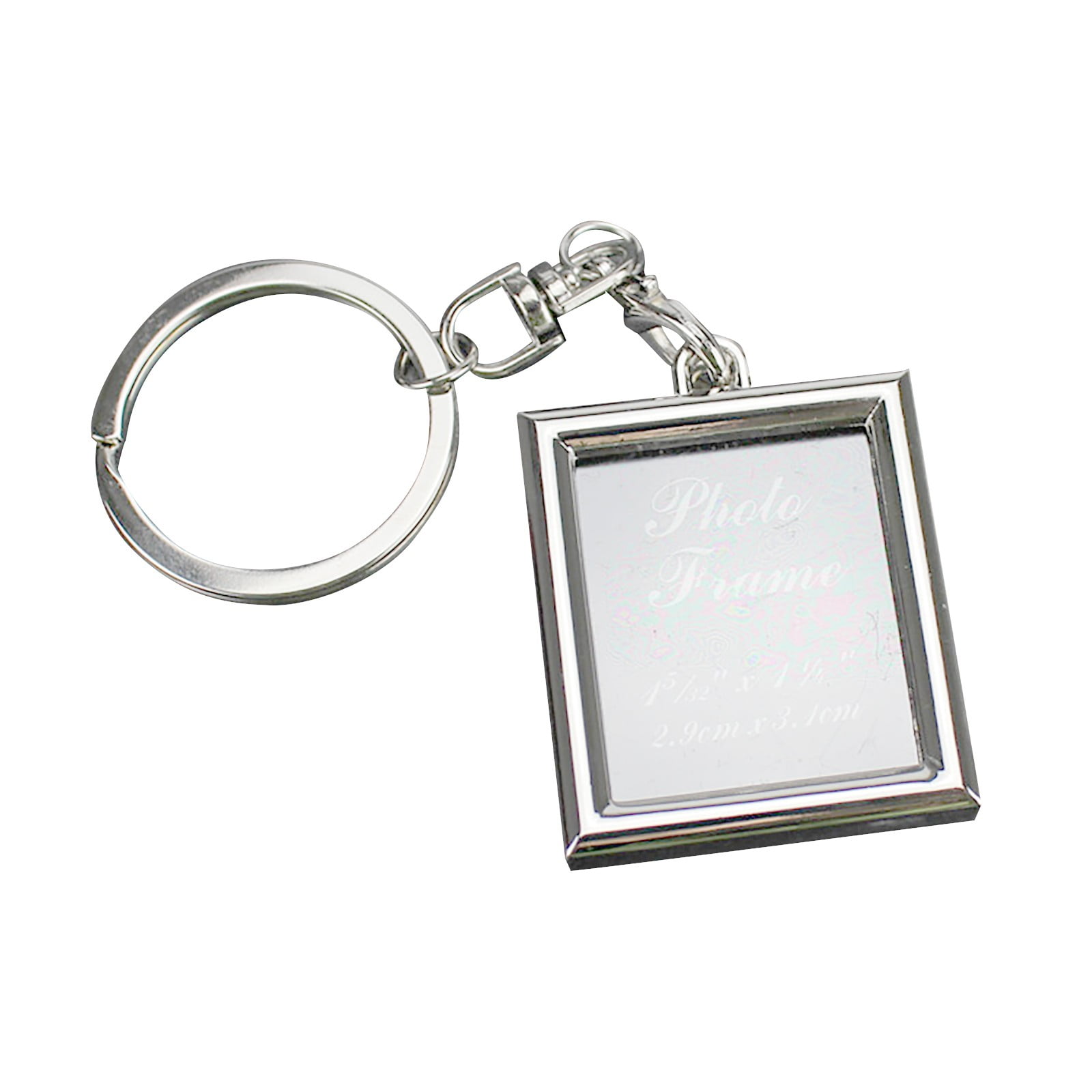 YUEHAO Keychains Photo Frame Keychain Photo Keychain Couple Love