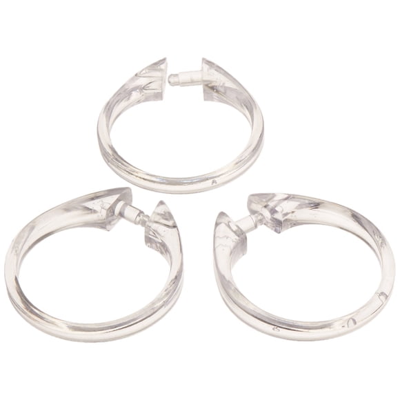 Ganchos para Cortina de Ducha Carnation Home Fashions Juego de 12