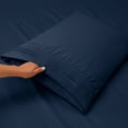 thumbnail image 3 of Bed Sheets Set  1800 Series Deep Pocket Soft Microfiber 4 Piece Queen Sheet Sets  Gray, 3 of 6