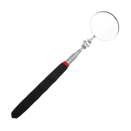 HINTRMENT 1Pcs Telescoping Inspection Mirror with 50mm Diameter for Automotive Use