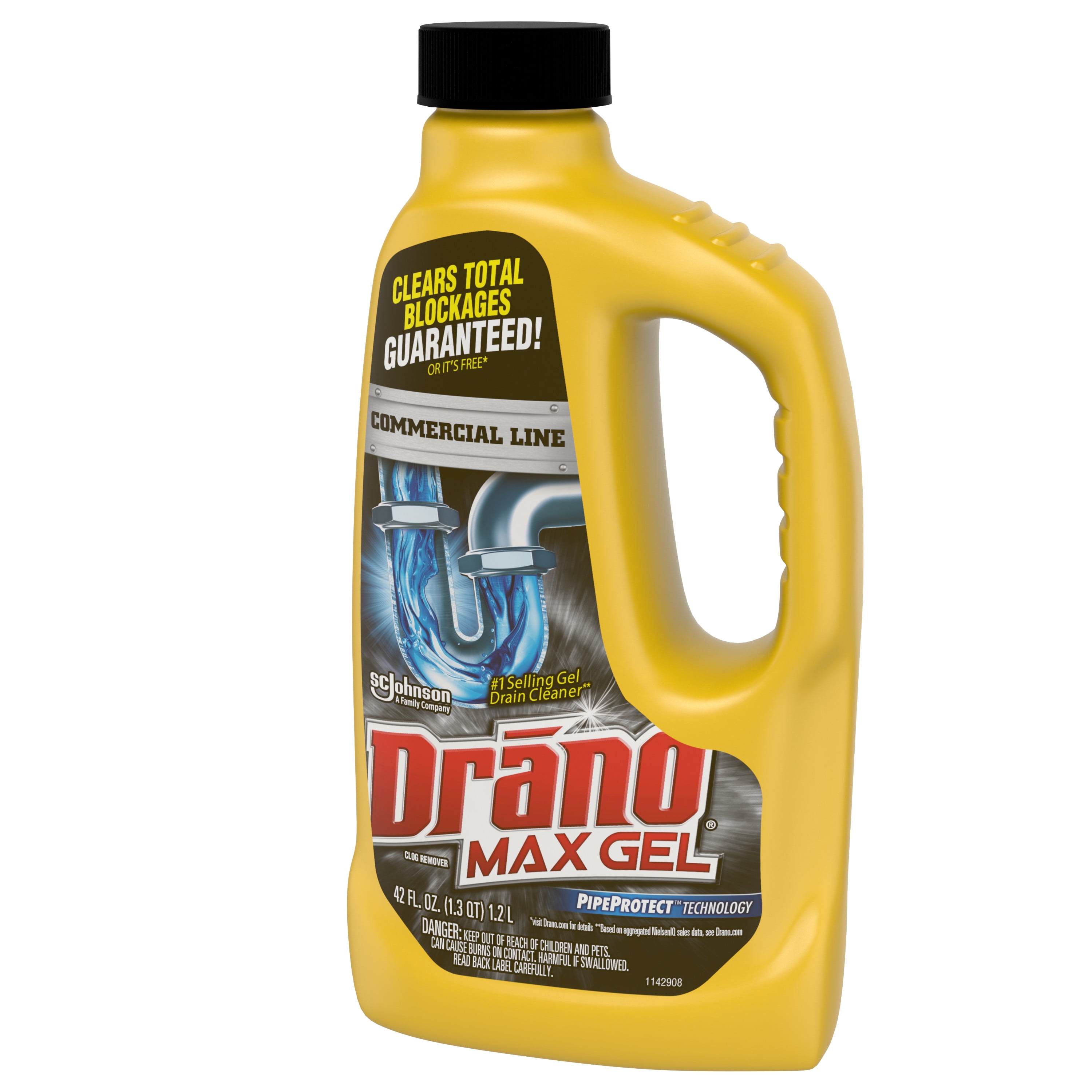 Drano Max Clog Remover, 42 oz Bottle, Natural Gel