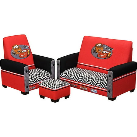 Disney Pixar Cars Toddler Sofa Chair And Ottoman Set Disney Pixar Cars Toddler Sofa Chair And Ottoman Set