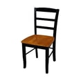 thumbnail image 3 of International Concepts Madrid Ladderback Chair (Set of 2), 3 of 11