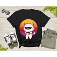 thumbnail image 2 of Cool Cat Kitten Kitty Animal with Sunglasses Holds Coffee T-Shirt Retro Cat Kitten Shirt for Men Women Kids Boys Girls Teens Graphic Tshirt, 2 of 8