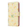 thumbnail image 2 of Compatible avec iPhone 8/7 Étui Rétro Fleur Dorée Cuir PU Portefeuille Blocage RFID, 2 of 5