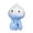 A001- Blue, variant on Jellyfish Plush Toy, Blue Gradient, 1 Piece,Suitable for Kids Collectible Aquarium Theme Decoration Gift