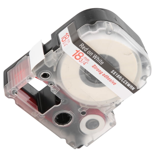 Labeling Machine Ribbon Labeling Machine Accessories Label Maker Tape 18mm PET WaterProof Labeling Tape For Label Printer/KingJim Label Machine