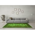 thumbnail image 3 of Ahgly Company Indoor Square Abstract Green Modern Area Rugs, 4' Square, 3 of 4