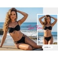 thumbnail image 5 of RELLECIGA Women’s Cheeky Bikini Bottom Low Waisted Cutout Brazilian Swimwear, 5 of 10