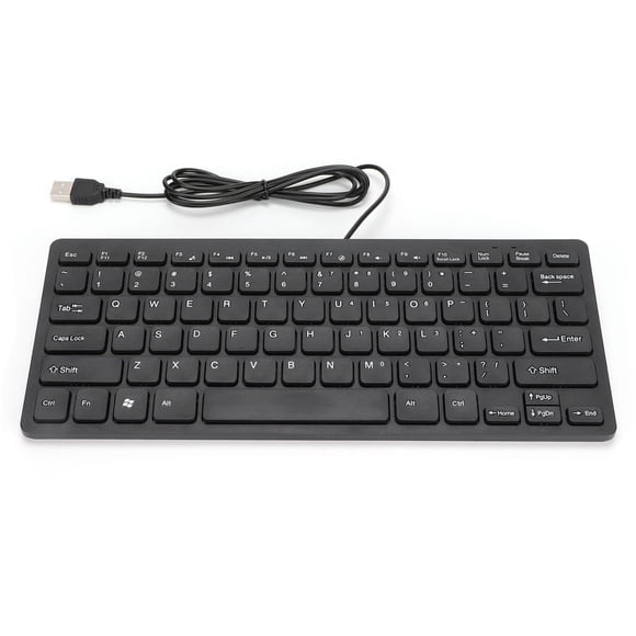 Wire Keyboard USB Keyboard Low Profile Gaming Laptop Desktop Para PC Para El Hogar Para La Oficina