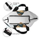 thumbnail image 4 of Balery Leopard Reading Tarot Cards Bolsa Tote Estilo Estético con Cremalleras, Bolsa de Hombro, Bolsa de Compras Grande y Plegable, 4 of 8