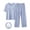 Blue-C, variant on FRSASU Women's Soft Pajamas Sets 2 Piece Lounge Set Comfy Short Sleeve Tops with Loose Pants Pj Sets Casual Loungewear Outfits Blue-C