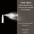 thumbnail image 5 of Mini Spray Bottles 70PCS 10ML Clear Glass Perfume Bottles Refillable Fine Mist Spray Bottles Empty Fragrance Scent Sample Spray Containers Cosmetics Make up Atomizer for Cleaning,Travel,Essential Oils, 5 of 5