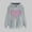 Gray#1, variant on Tops for Women Trendy Viikei Womens Plus Size Tops,Women's Print Winter Hoodie Pullover Tops Long Sleeved Comfortable Sweatshirt Gray L