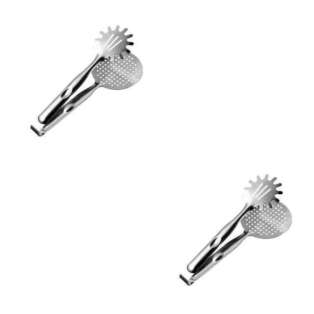 Bewildely Clip de comida inoxidable para barbacoa, abrazadera para pan, cocina, filtro para freír 1# 2piezas Bewildely CBP066618