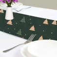 thumbnail image 4 of Yayeee Table Runner 70 inches Long Home Kitchen Dinning Party Decoration, Pink Christmas Trees, 4 of 7